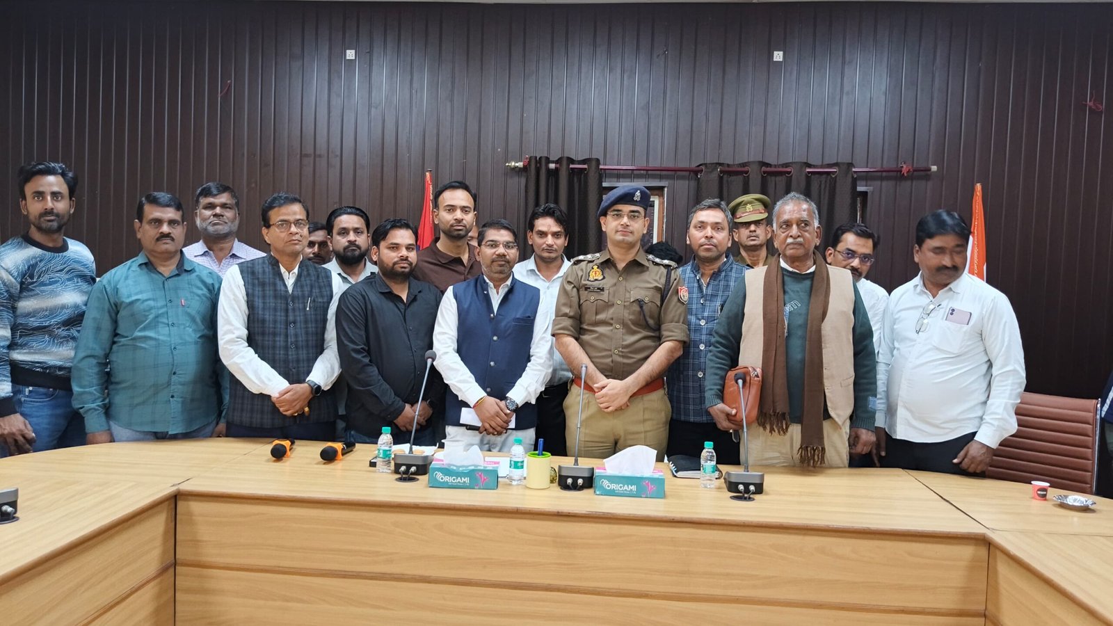 उत्तम उद्योग व्यापार मंडल ने व्यापारियो की सुरक्षा को लेकर क्षेत्राधिकारी से की अपील 