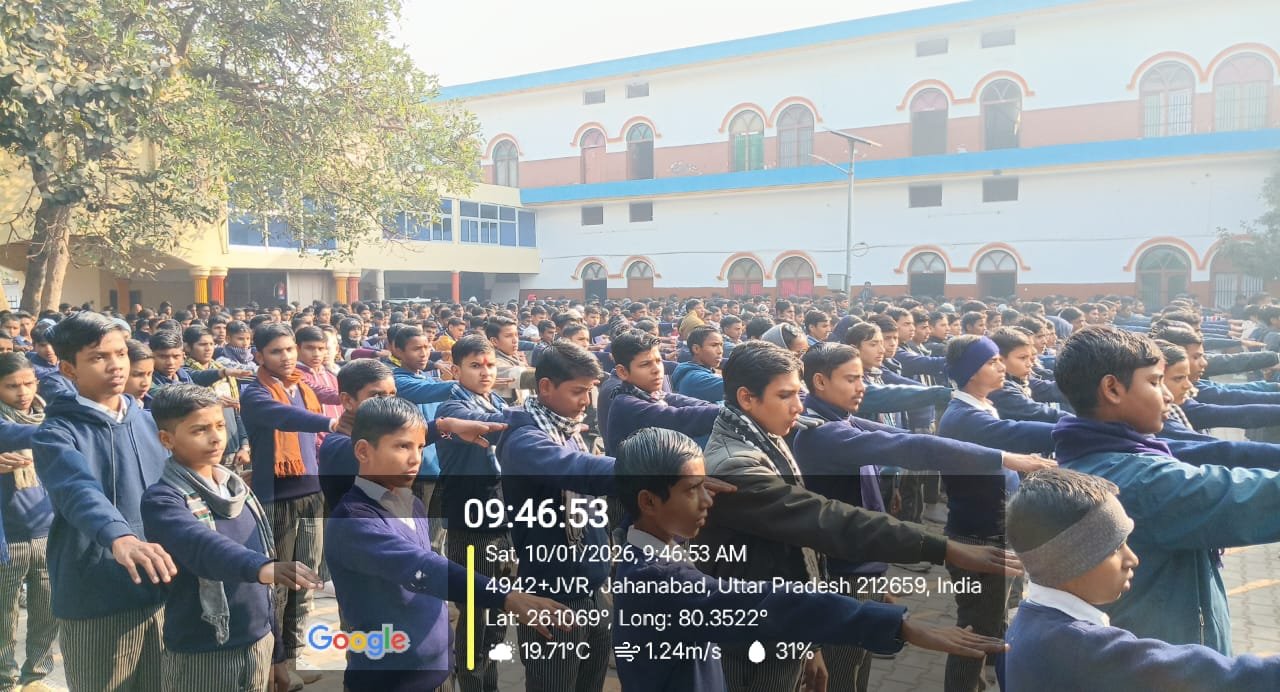 विकास विद्या मंदिर इंटर कॉलेज में सड़क सुरक्षा जागरूकता की दिलाई गई शपथ